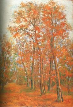 邊史智 Road in Autumn